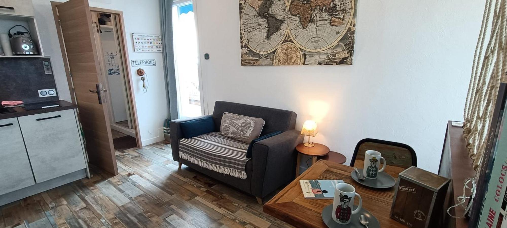 Le Semaphore - Studio Climatise, Grande Terrasse Vue Mer - Parking, Wifi La Grande-Motte Eksteriør billede